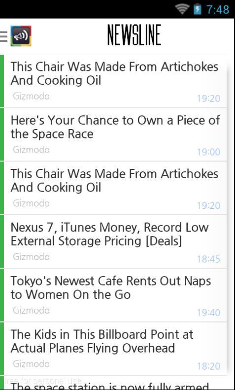 NewsLine (RSS News Reader)