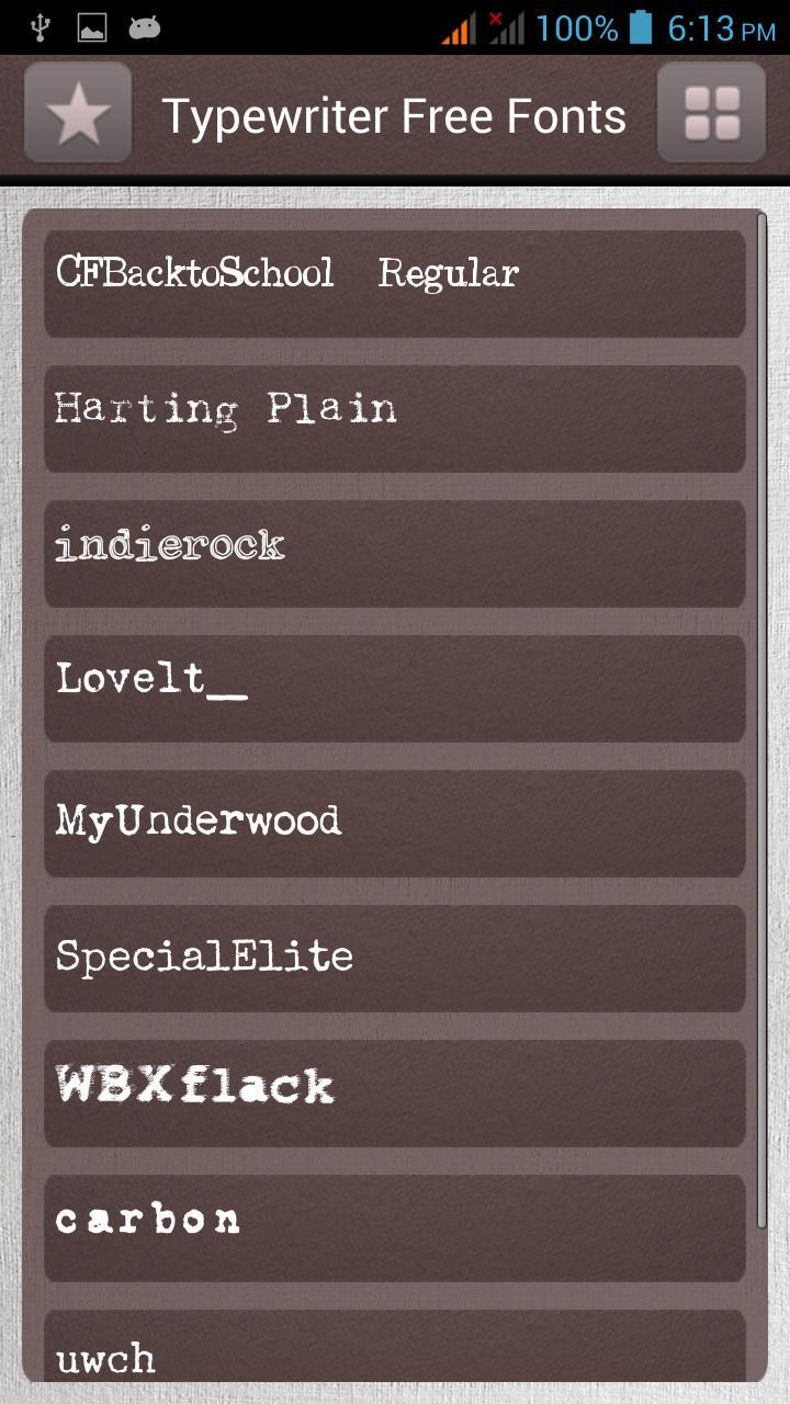 Typewriter Fonts Free