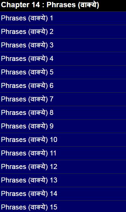 english grammar in marathi