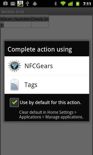 NFC Gears