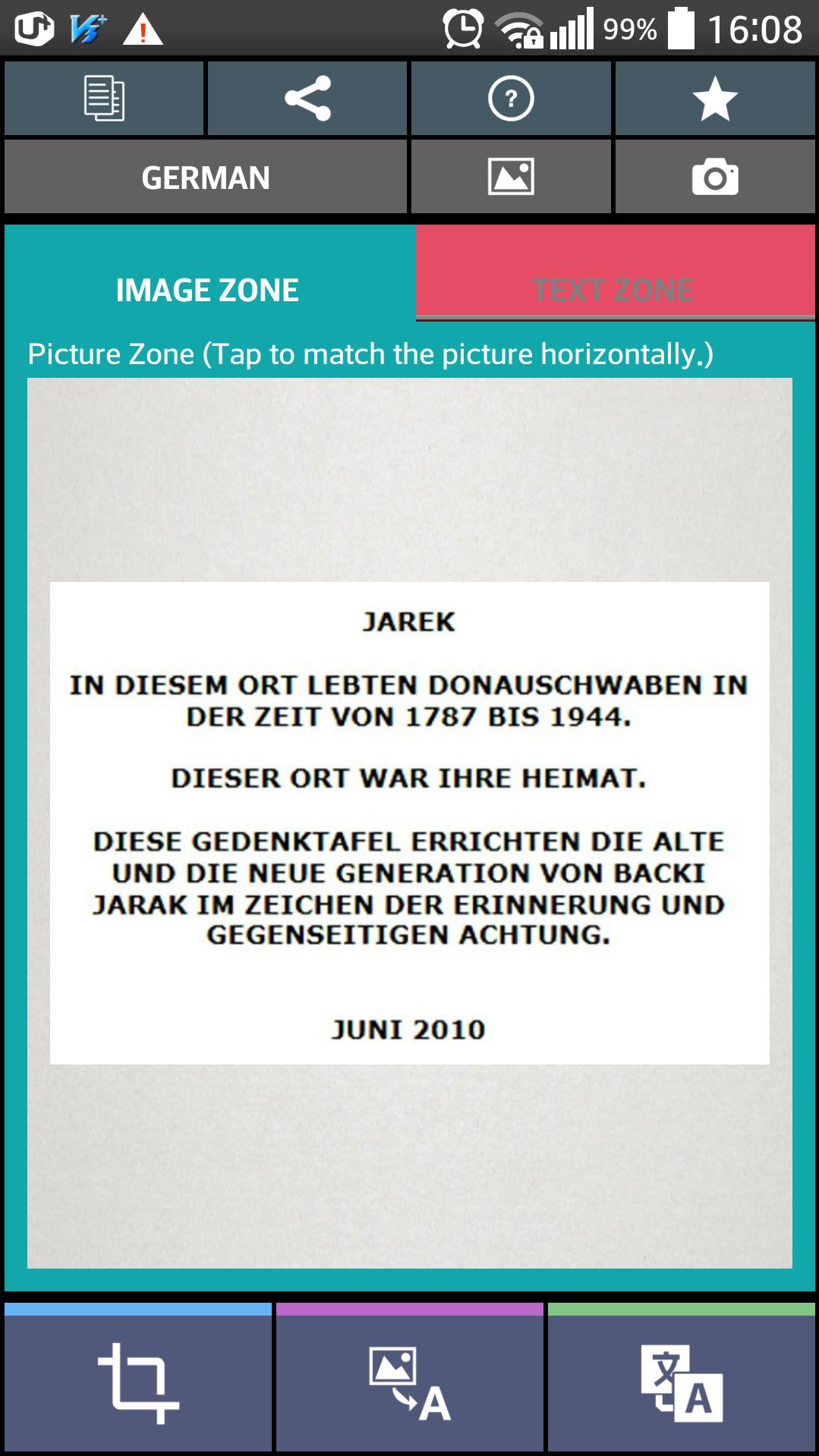 Text Scanner German (OCR)