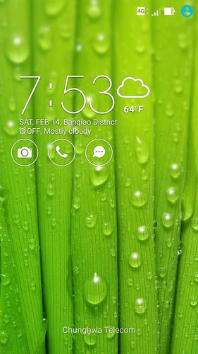 Fresh Green ASUS ZenUI Theme