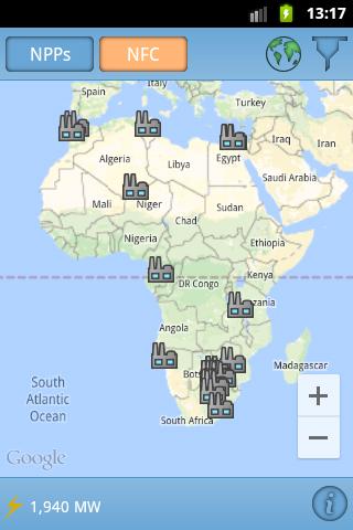 NPP and NFC in the world