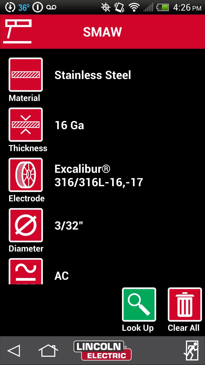 Weld Parameter Guide