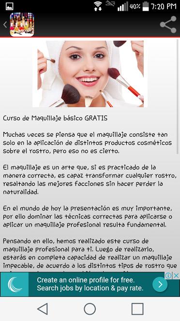 Curso De Maquillaje