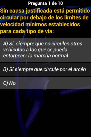 Test de Conducir
