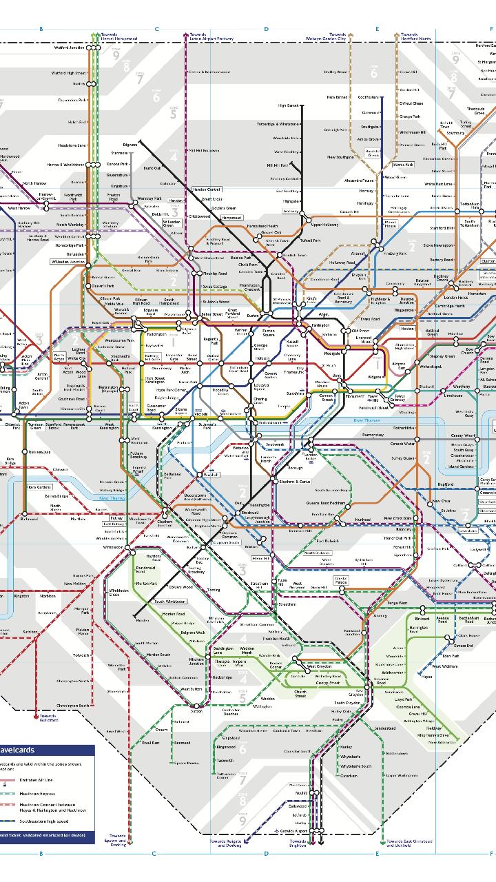 Standard Tube Map