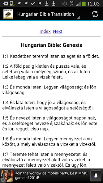 Hungarian Bible Translation