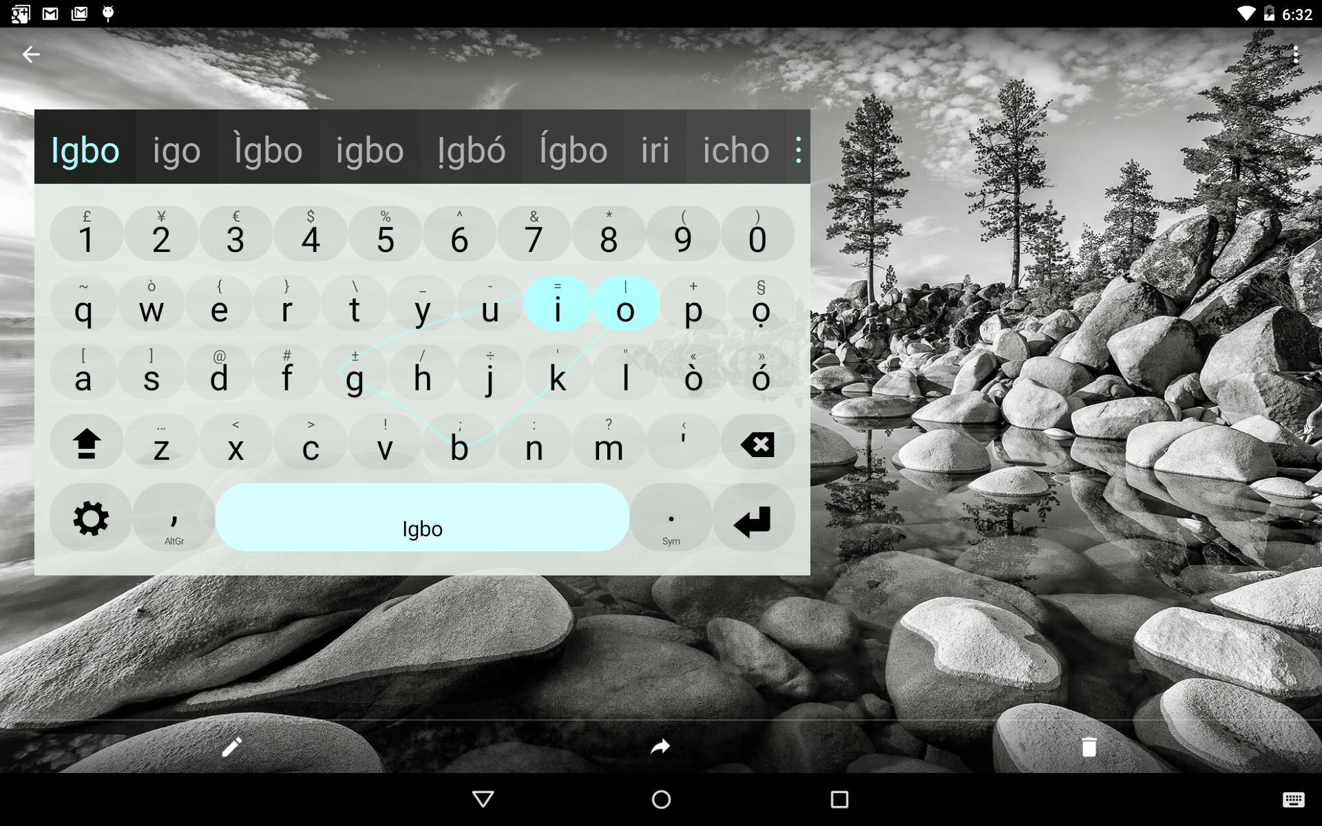 Igbo Keyboard plugin