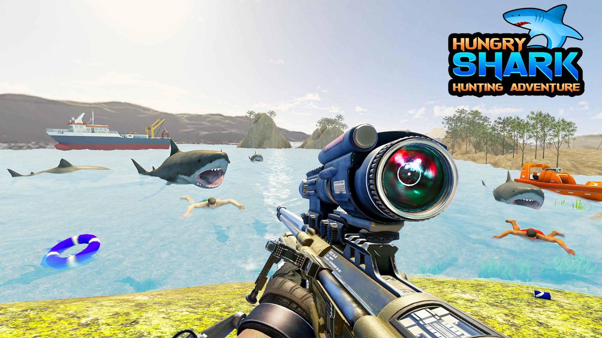 Hungry Shark Hunting Games