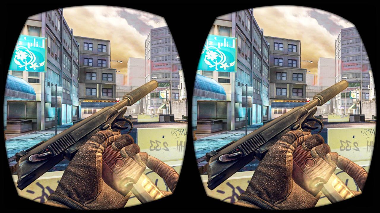 VR Urban Commando Shooting