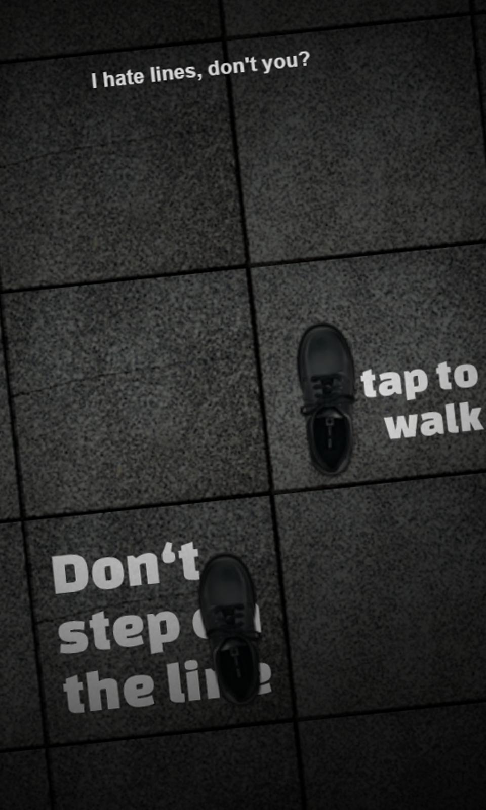Don't step on the crack