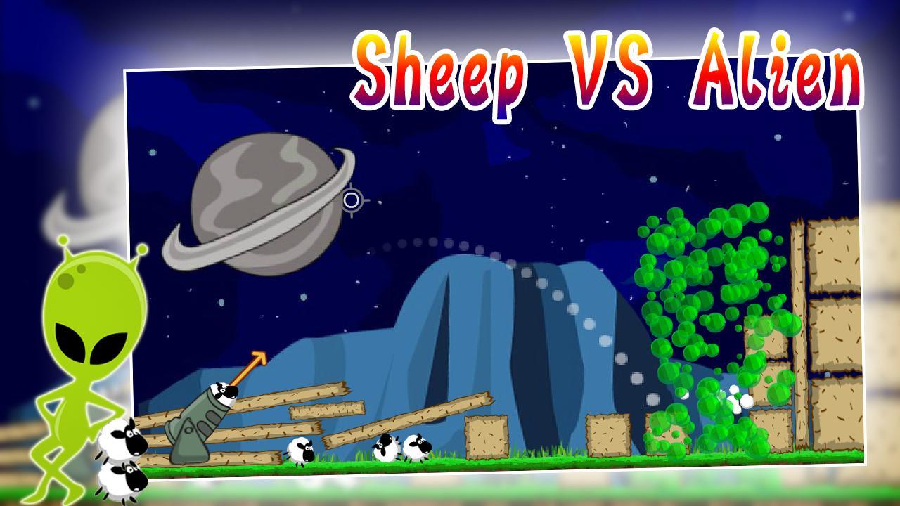 Sheep VS alien