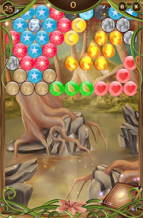 Forest Fairy Bubble Shooter