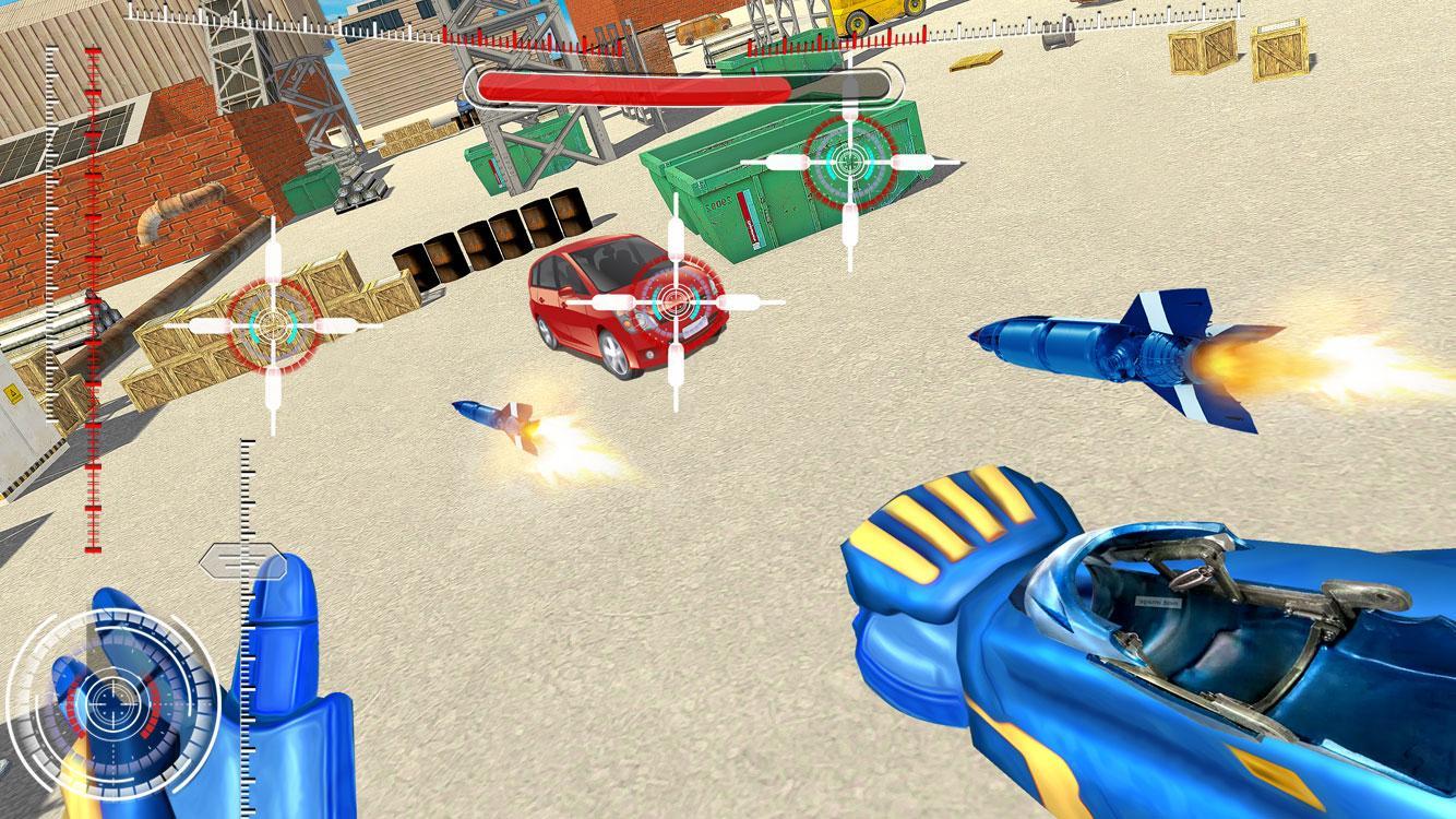 Iron Robot Superhero Rescue