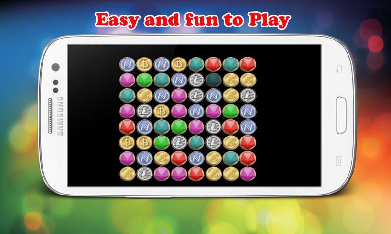 Crypto Coins Match 3 Game