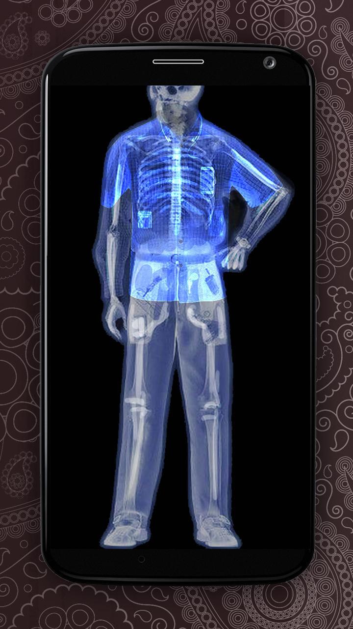 X-ray Scanner clothes joke