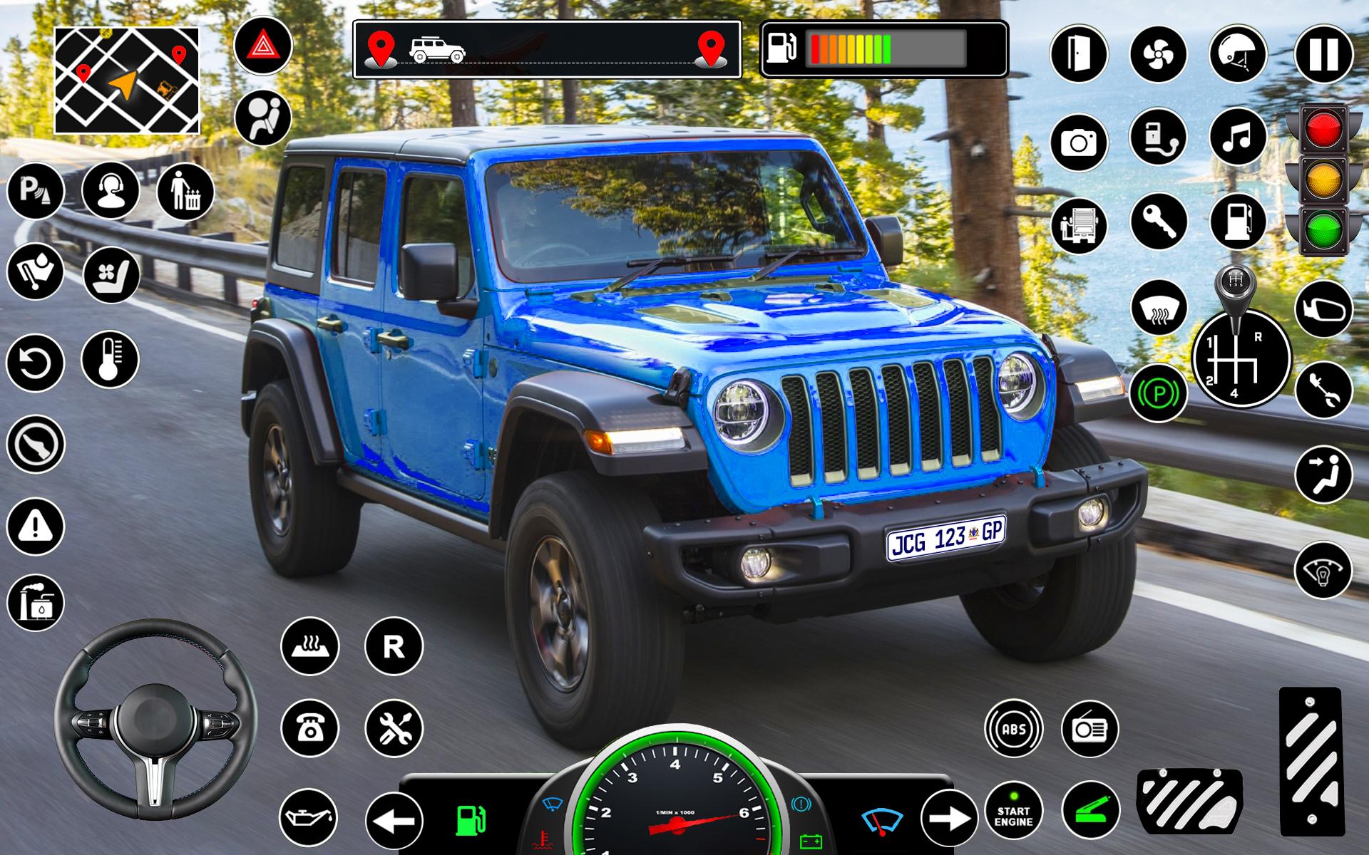 Offroad Jeep Driving Games 3D