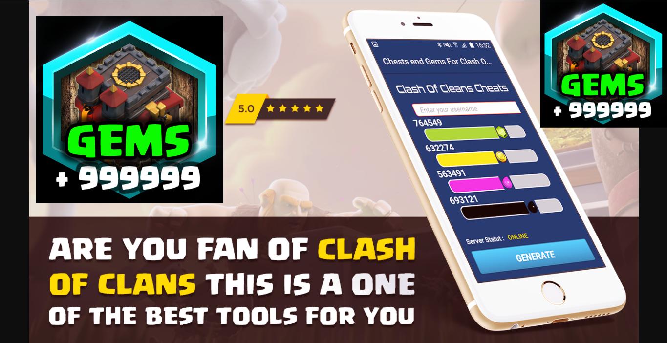 Unlimited gems for Clash of Clans prank!