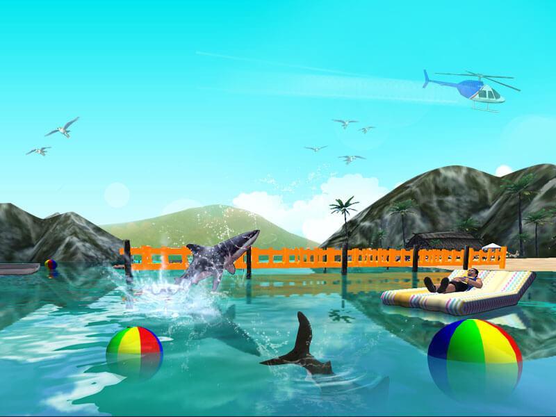 Hungry Predator Shark