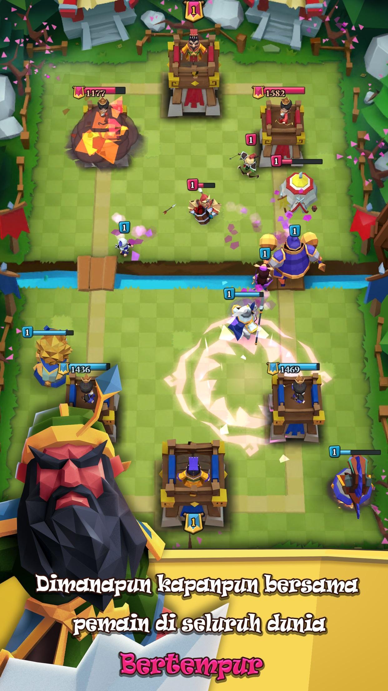 Game Perang Royale - Clash Of ThreeKing