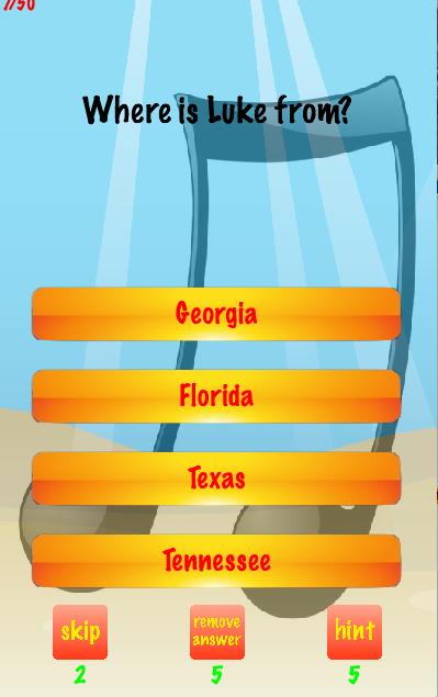 Luke Bryan Trivia Quiz