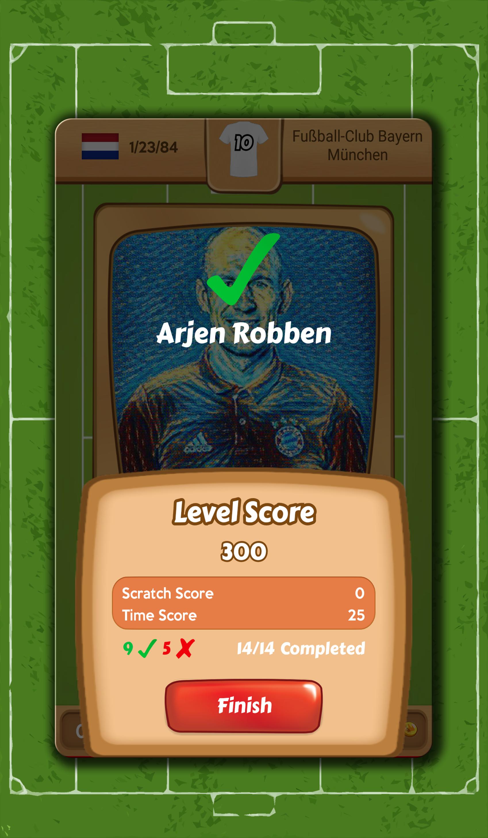 Scratch Football Player Quiz