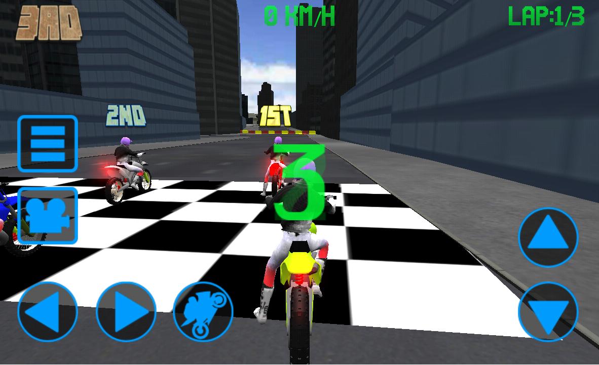 City Motorbike Racing 3D