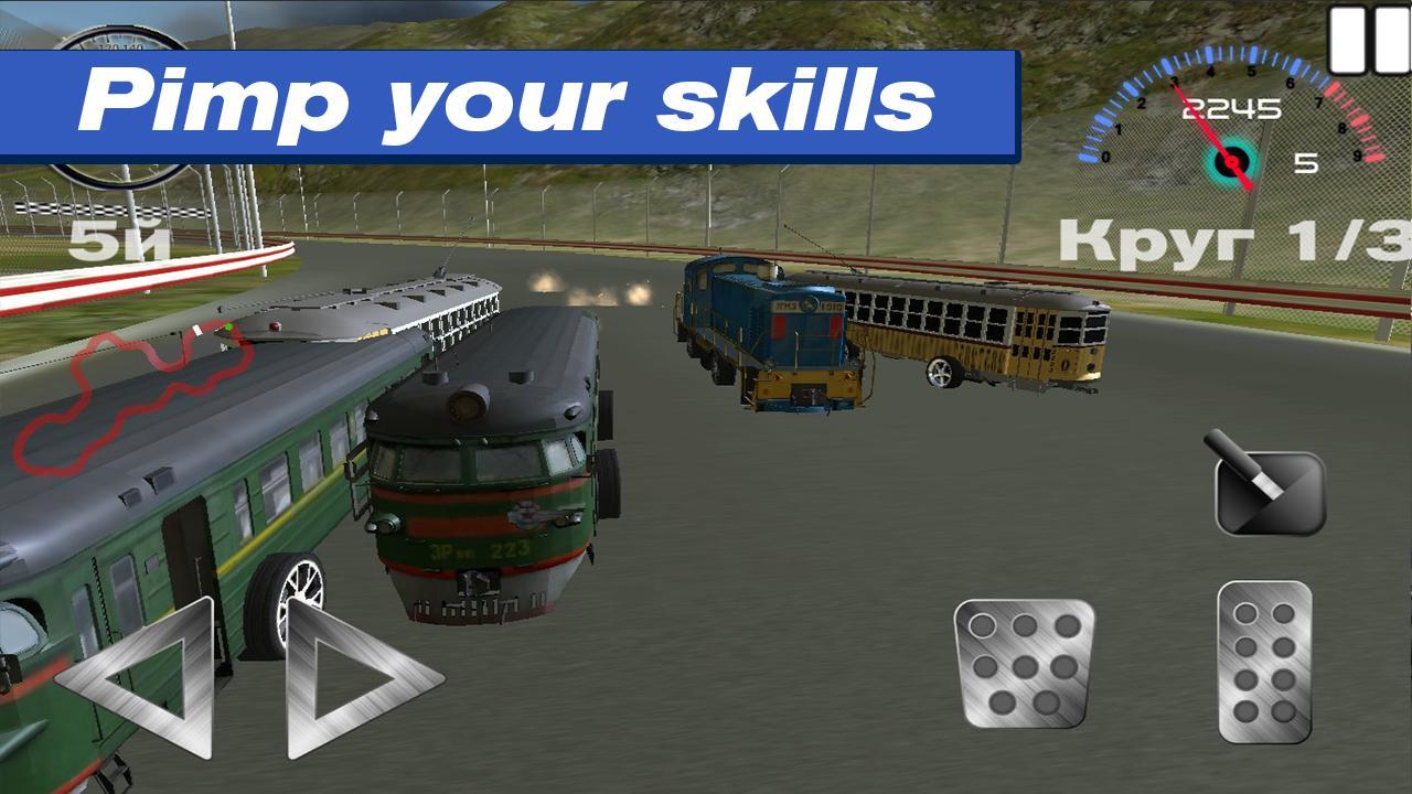Racing Train San Andreas 3D