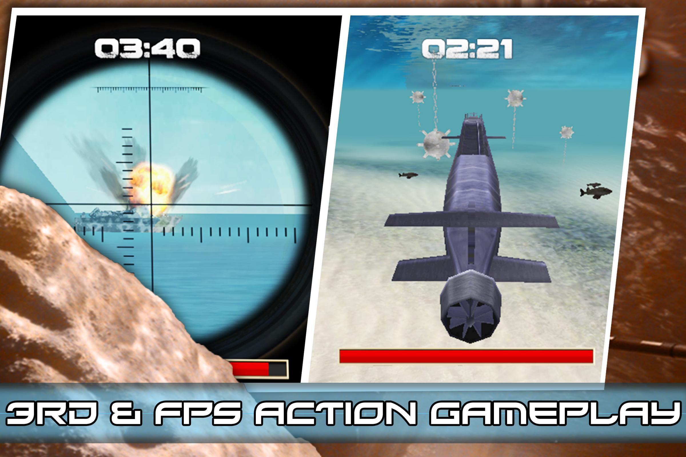 Modern Navy Submarine Sea War