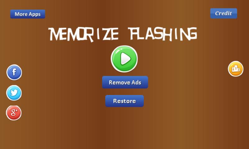Memorize Flashing