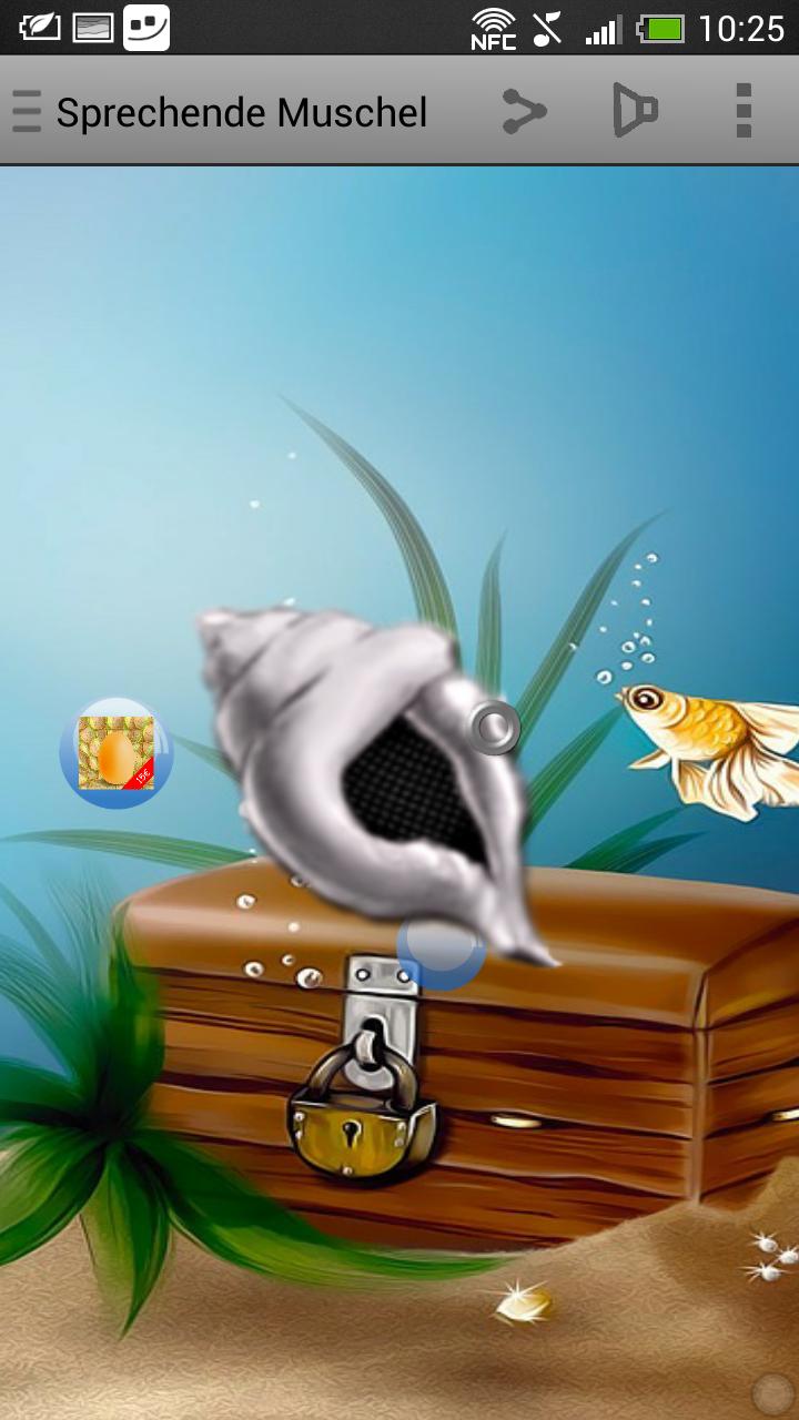 Lustige Magische Muschel