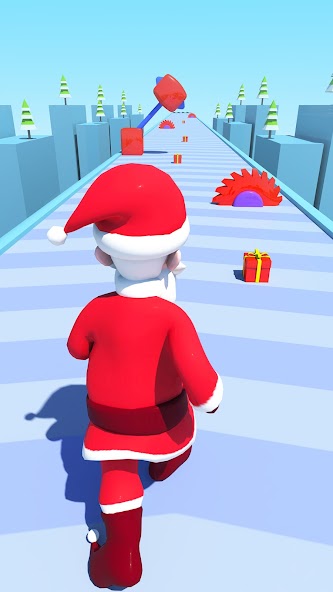Santa Run Subway Running Games