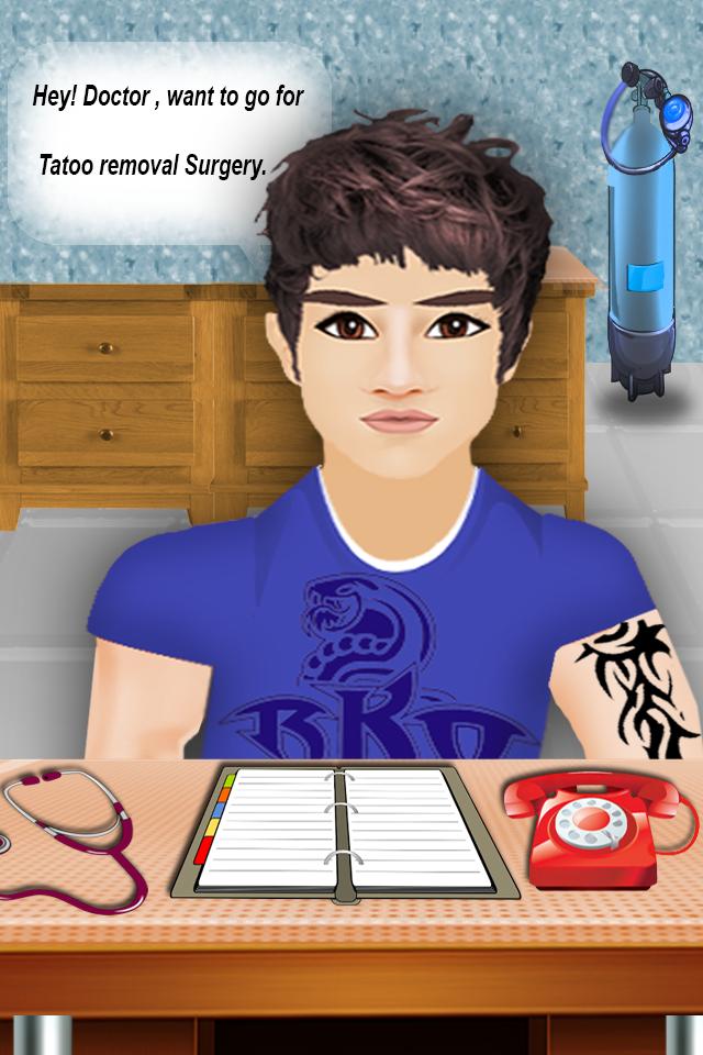 Tatoo Removal Surgery Game