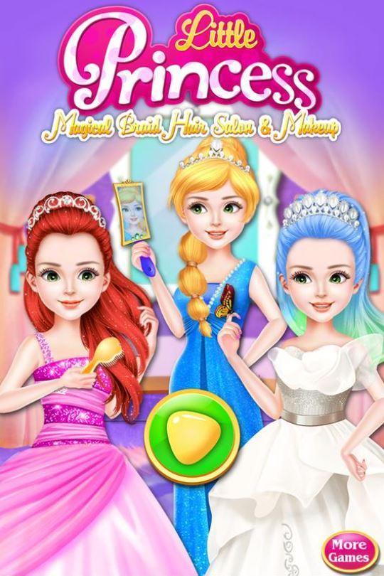 Fashion Hair Saloon - Princess Makeup Salon Games