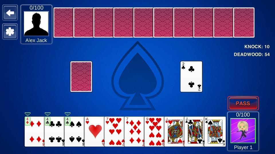 Gin Rummy: Card Games