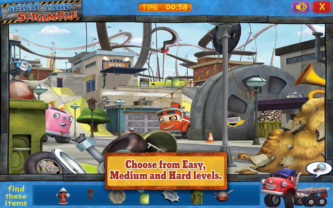 Trucktown: Scrap Yard Scramble