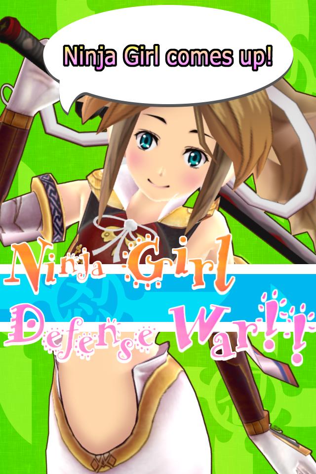 Play!  Ninja Girl Defense War!!