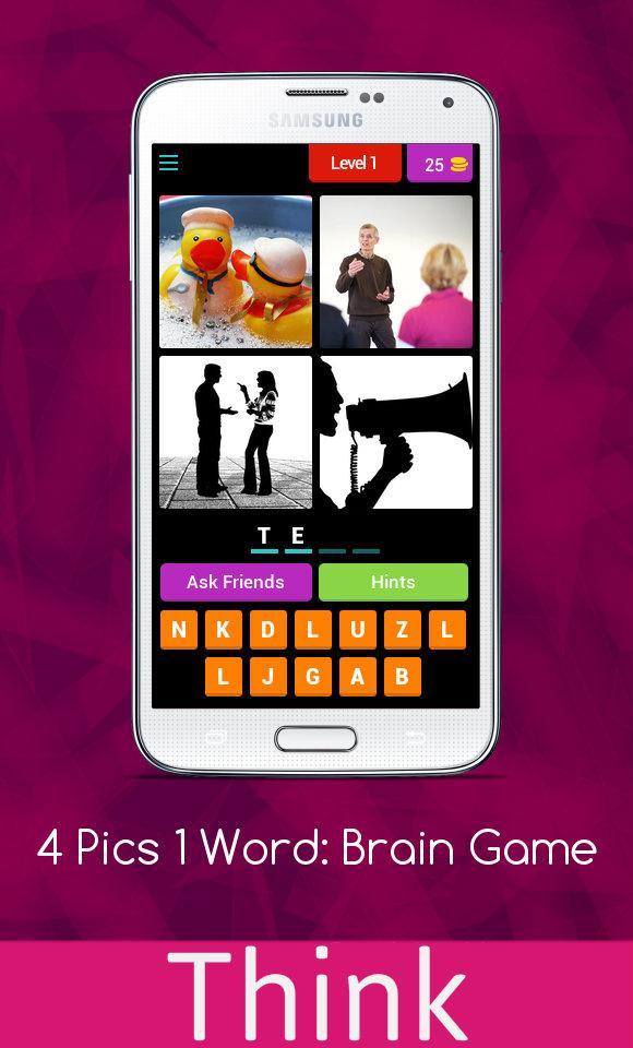 4 Images 1 Word: Brain Game
