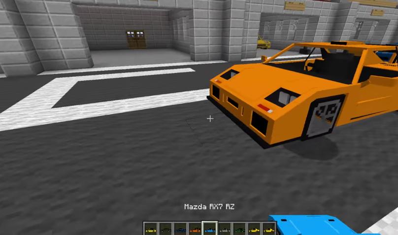 Sport Car Mech Mod Minecraft