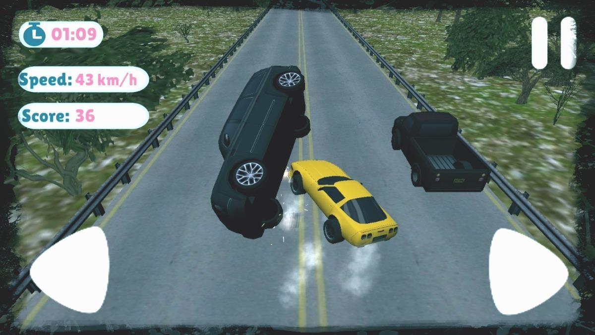 High speed car racer