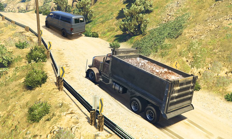 Off-Road Asphalt Driving
