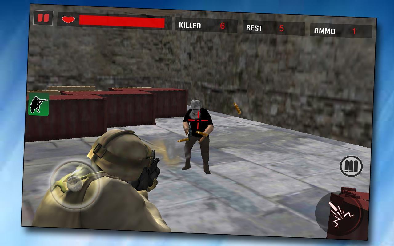 Commando Blackout battle