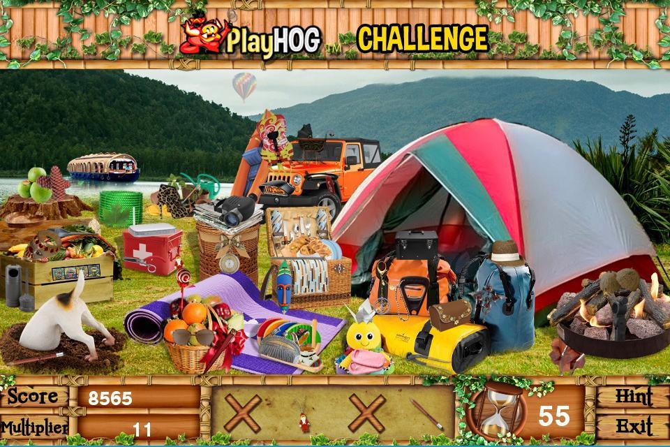 Challenge #146 Gone Camping New Free Hidden Object
