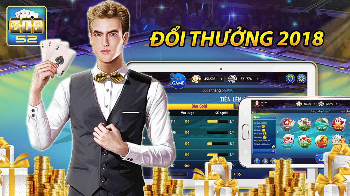 Game bai doi thuong - danh bai doi thuong - Vip52