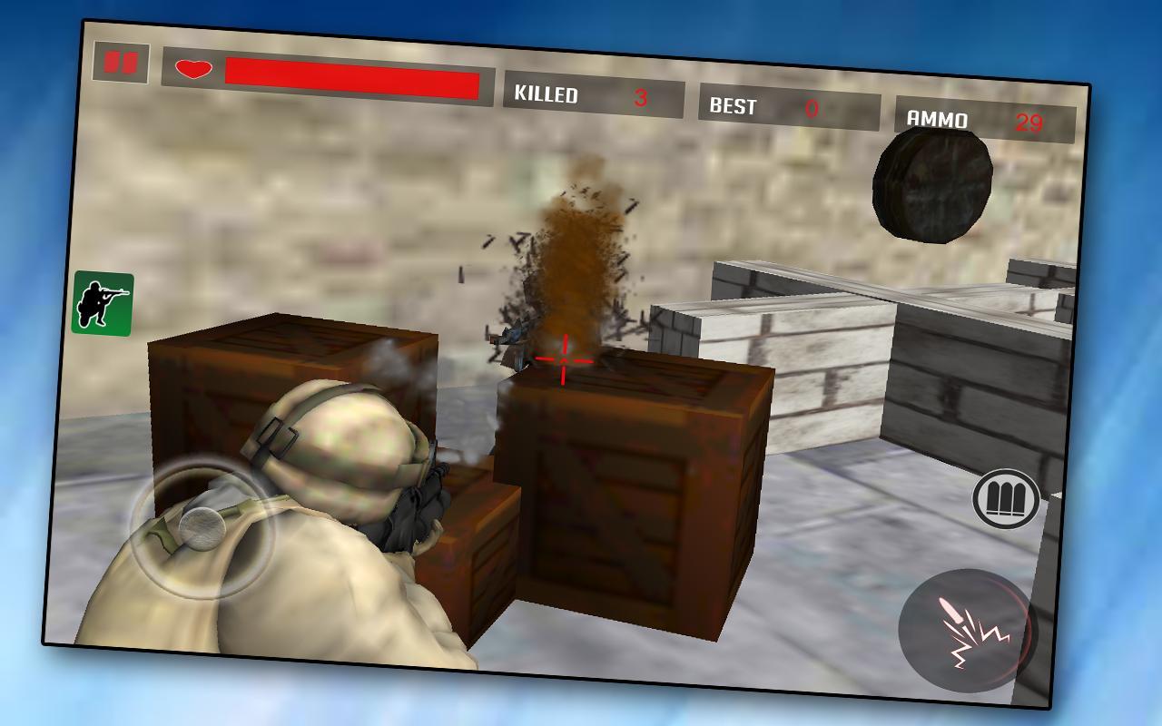 Commando Blackout battle