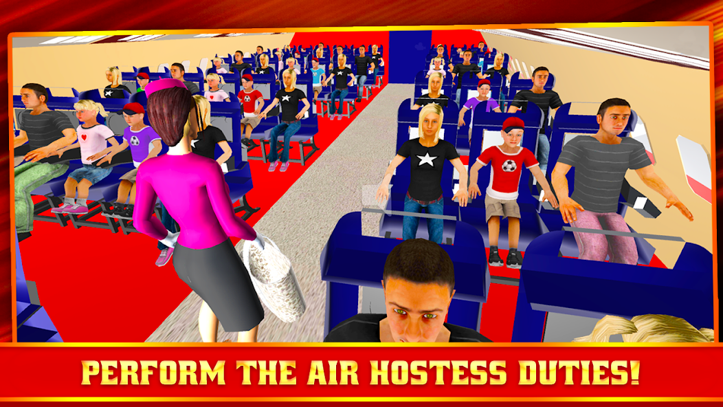 Air Hostess Games Simulator