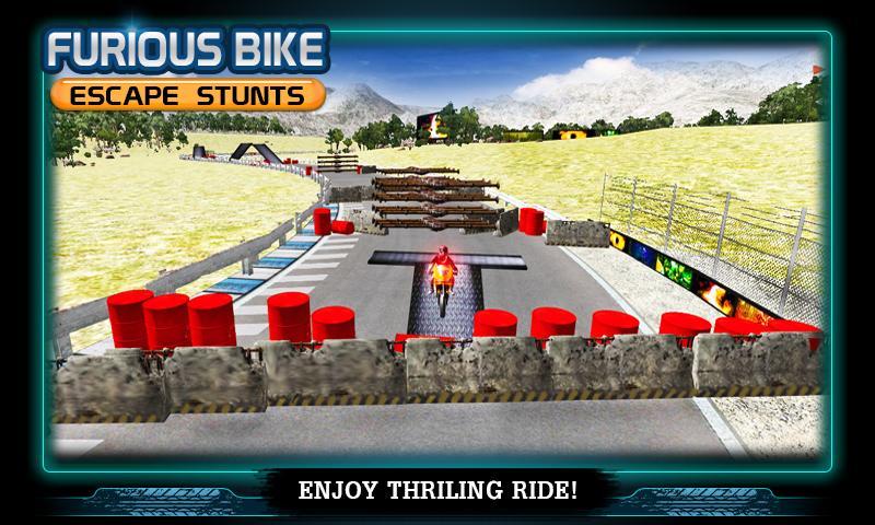 Furious Bike Escape Stunts