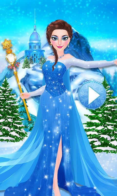 Snow Queen Frozen Beauty Salon