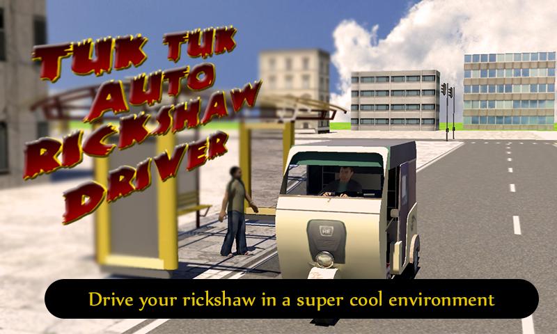 Tuk Tuk Auto Rickshaw Driver